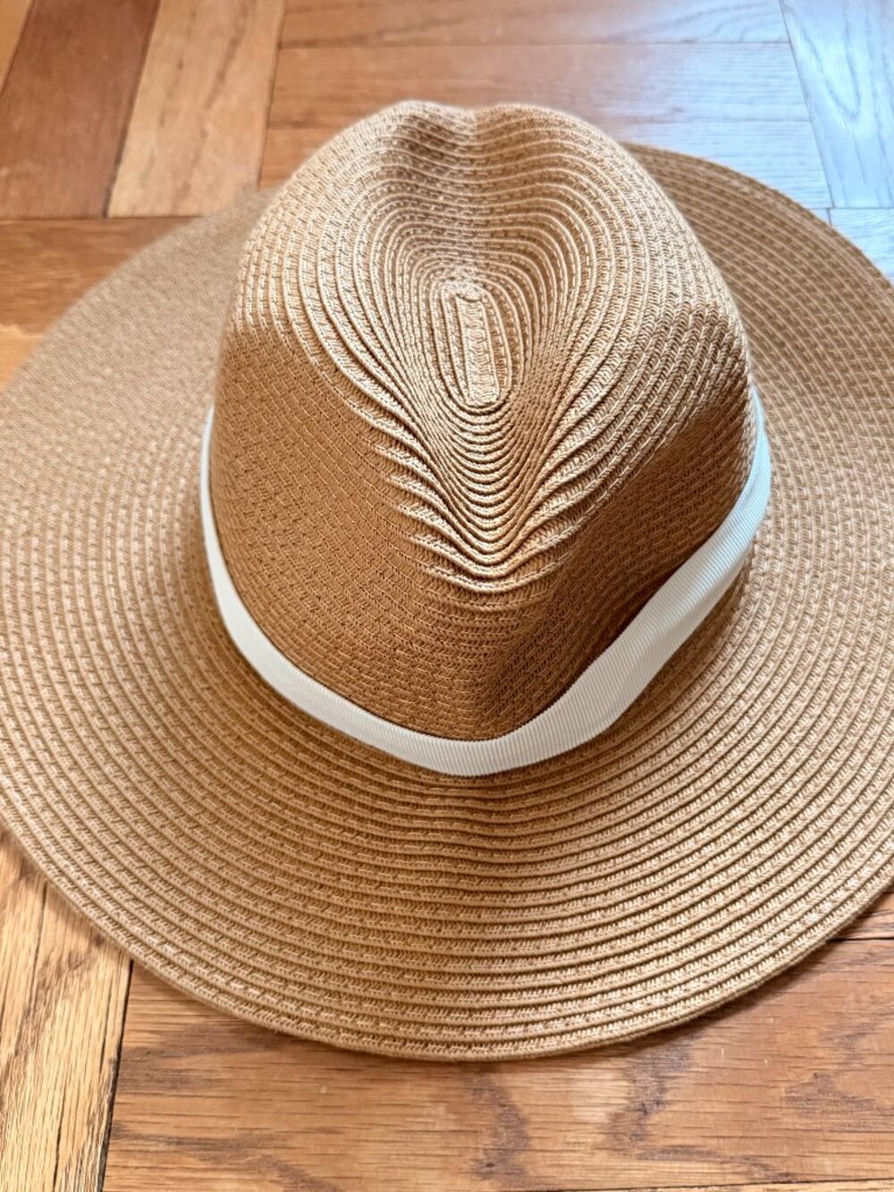 NWT J Crew Women’s Straw Hat Packable Size Small Medium